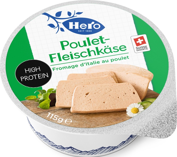 Produktbild Hero Poulet-Fleischkäse (115 g)