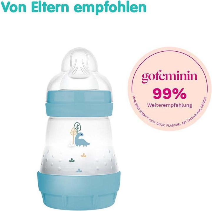 Image du produit MAM Easy Start Anti-Colic mat, 160 ml, 2 pcs, Dino (160 ml)