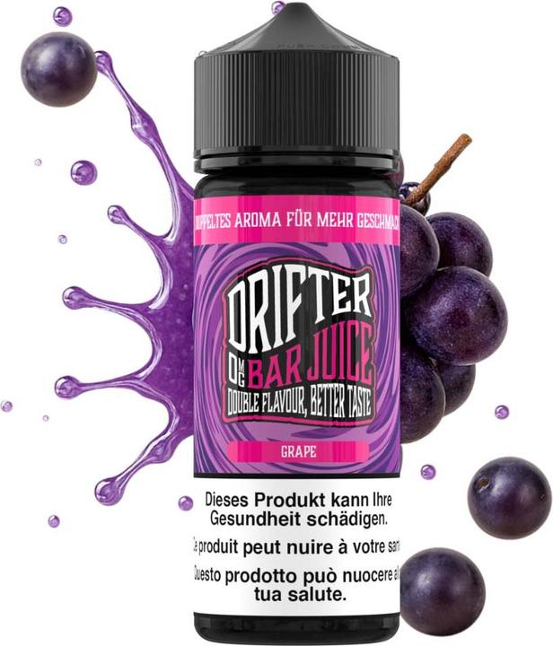 Produktbild Drifter Bar Juice - Grape 120ml - Shortfill (Traube)