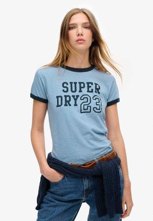 Actual product image Superdry Athletic Ringer Fitted Tee (12XL)