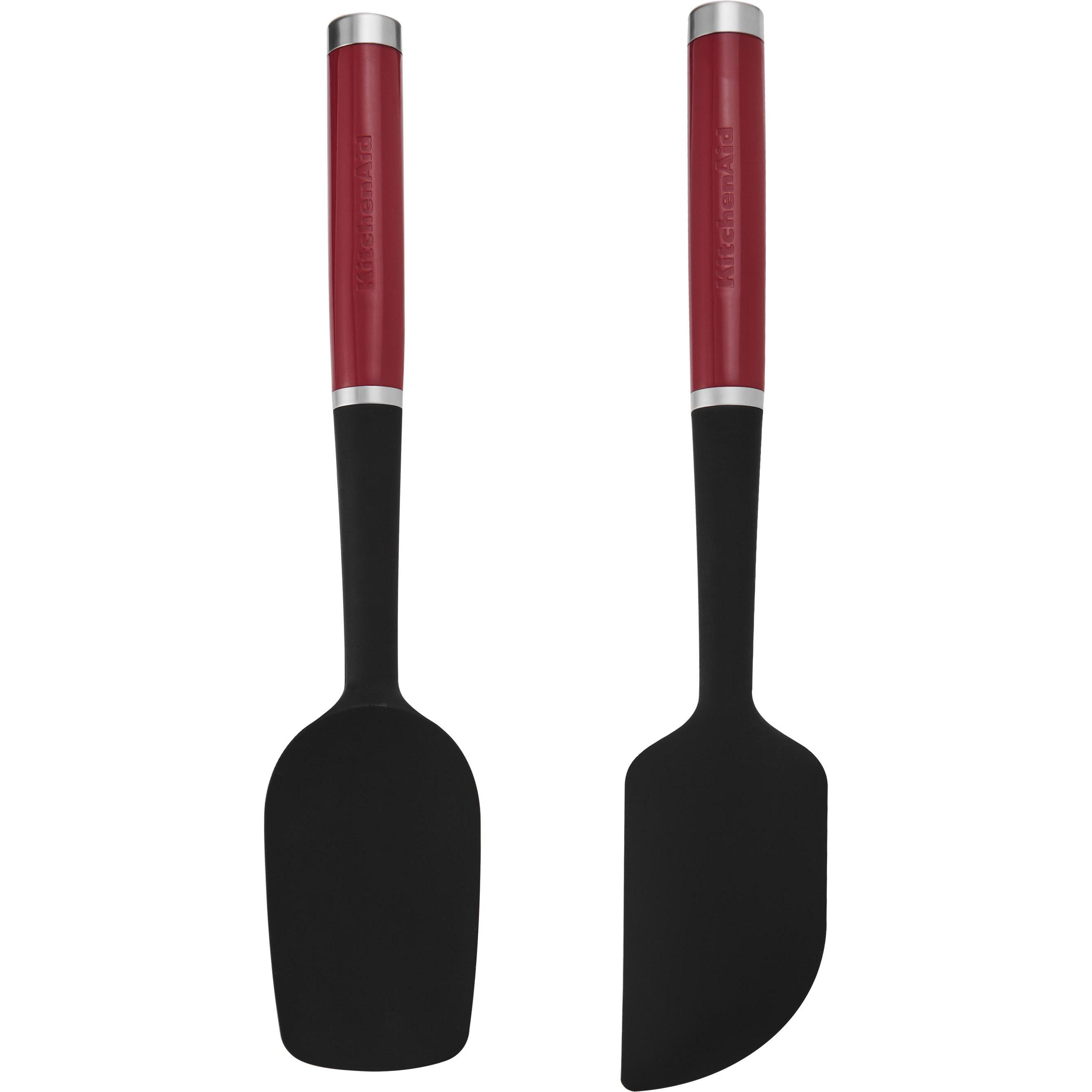 KitchenAid 2pc Silicone Spatula Set – Empire Red, Backutensilien, Rot