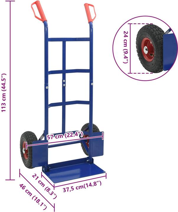 Produktbild vidaXL Handwagen