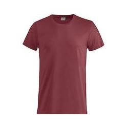 Local Media, Herren, Shirts, T-Shirt Clique Basic-T 029030, Baumwolle, Bordeaux, Grösse 2XL, Rot, (Xxl)