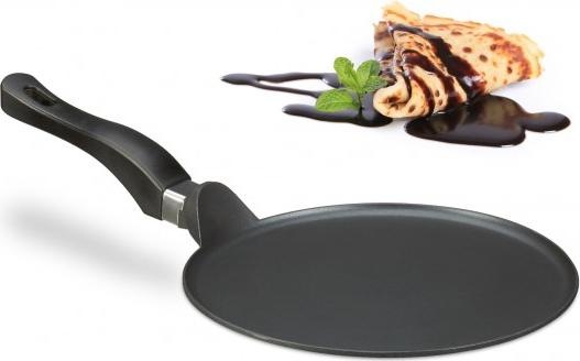 Actual product image Relaxdays Crepe pan (25.50 cm, Crêpe pan, Cast aluminium)