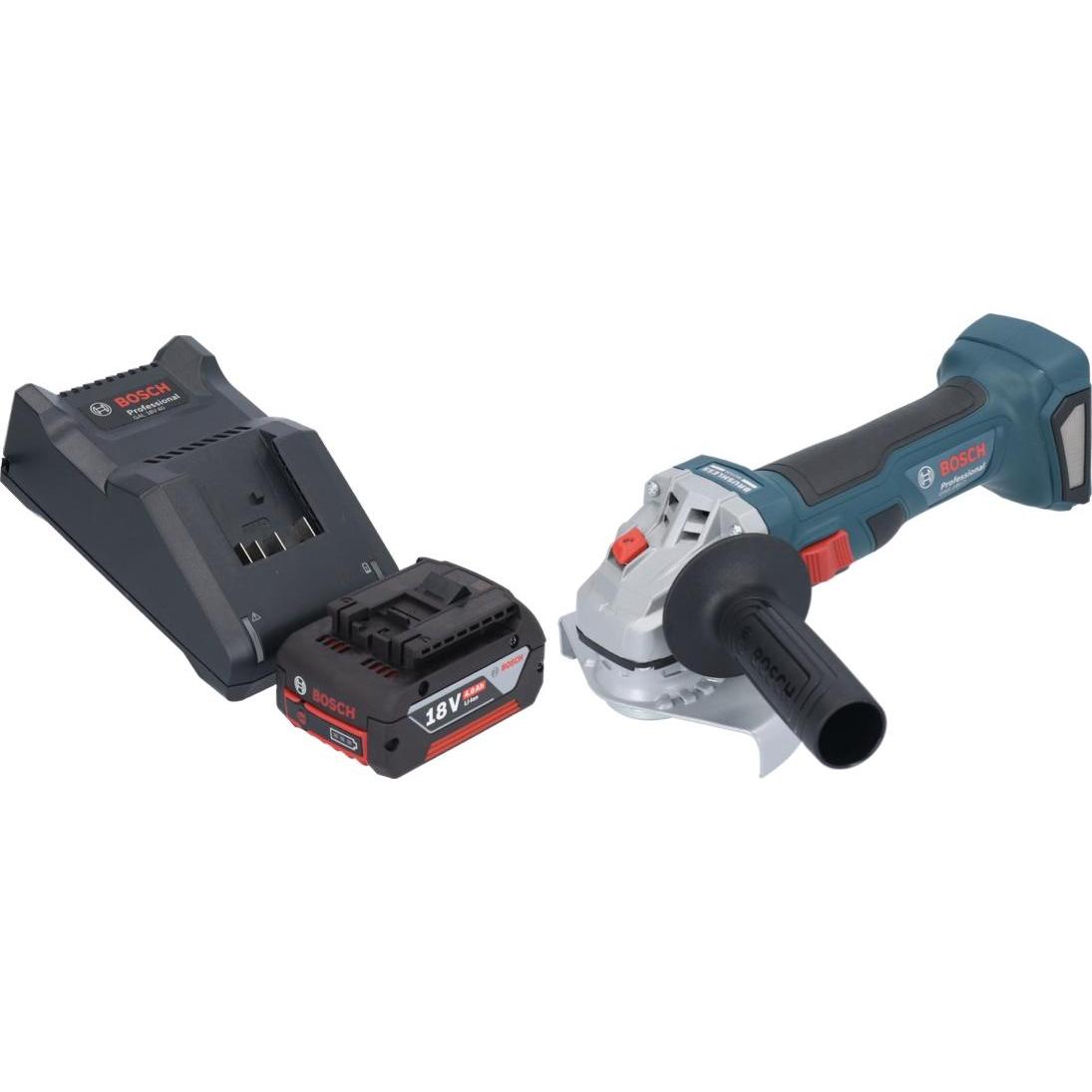 Thumbnail - Bosch Professional, Winkelschleifer, Bosch GWS 18V-7 Professional Akku Winkelschleifer 18 V 125 mm Brushless + 1x Akku 4...
