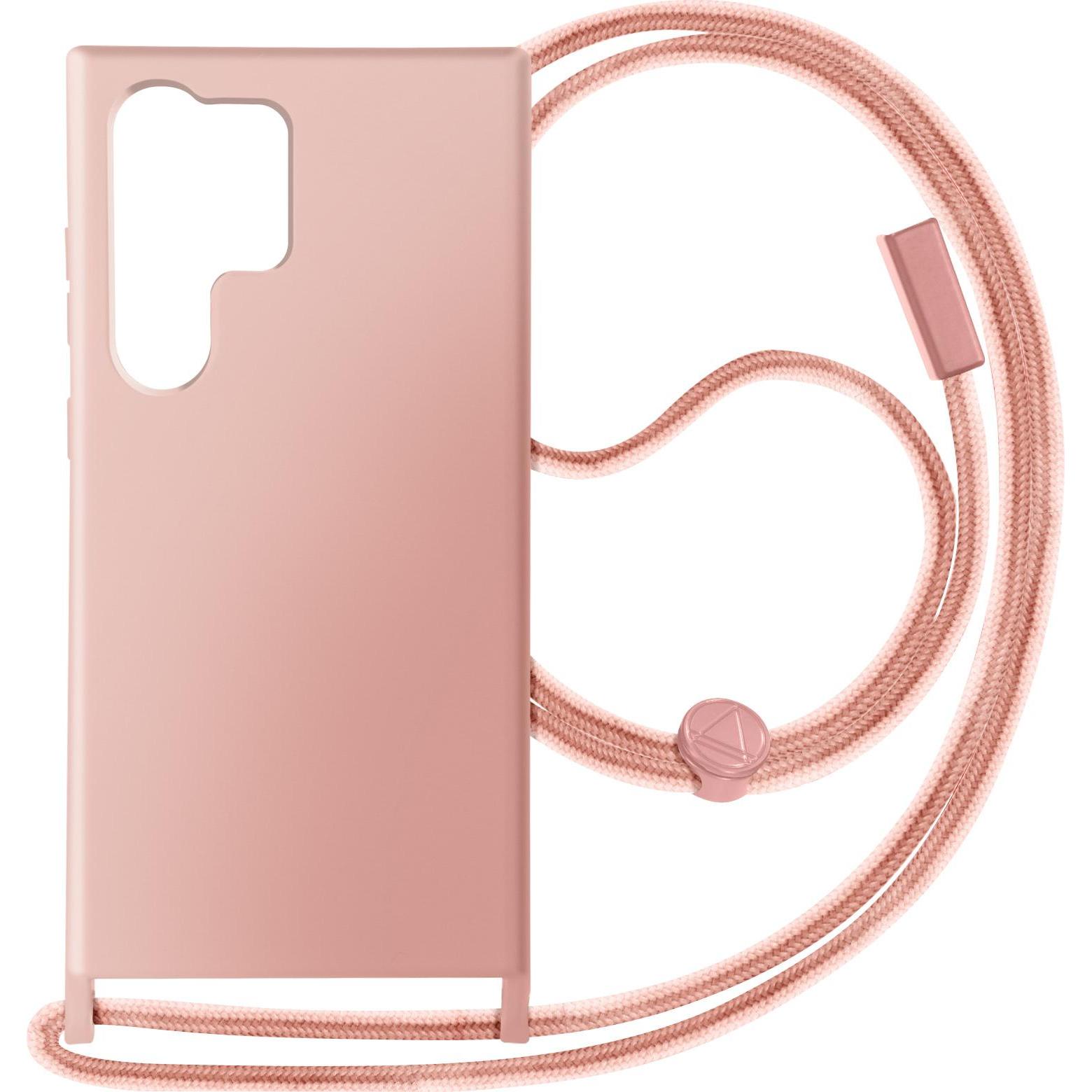 Avizar NeckShell Case Series (Samsung Galaxy S24 Ultra), Smartphone Hülle, Rosa