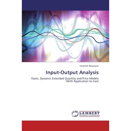 Input-Output Analysis, Fachbücher