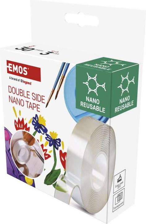 Immagine prodotto Emos Nastro nano adesivo (30 mm)