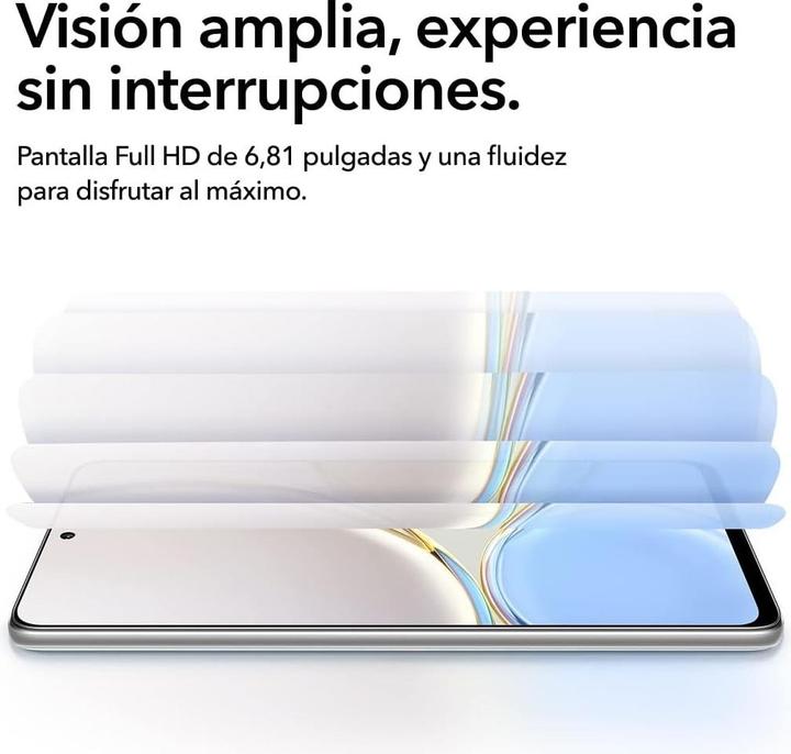 Produktbild Honor Smartphone mit 64 MP Kamera, 6,81 Zoll Display, 120 Hz, SuperCharge 66 W (128 GB, Ocean Blue, 6.81", 4G)