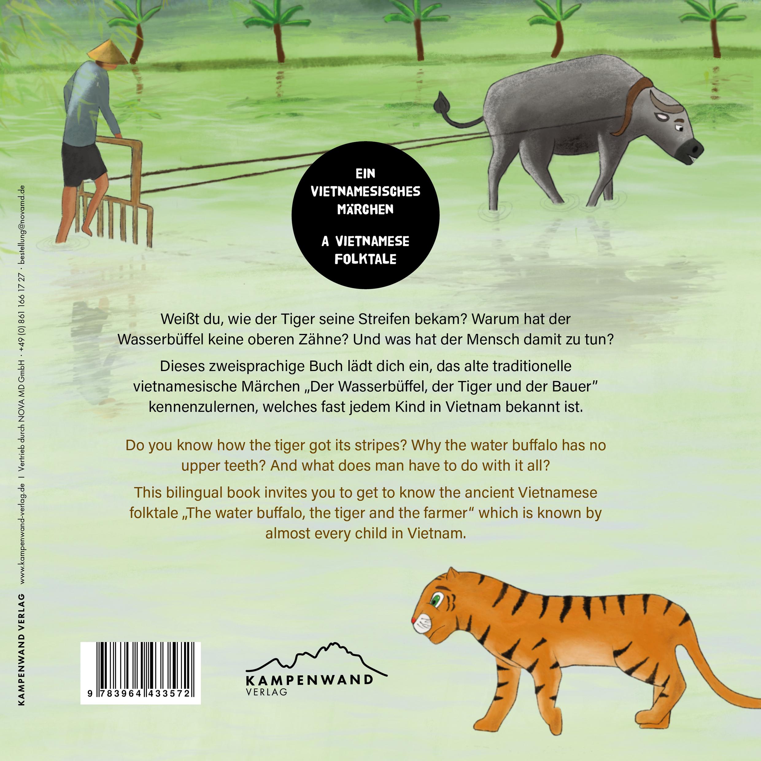 Thumbnail - Wie der Tiger seine Streifen bekam / How the Tiger Got His Stripes - Zweisprachiges Kinderbuch, Kinderbücher von Thuy Le...