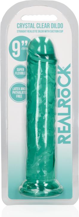 Image du produit RealRock Straight Realistic Dildo Suction Cup - 9" / 23 - Tur
