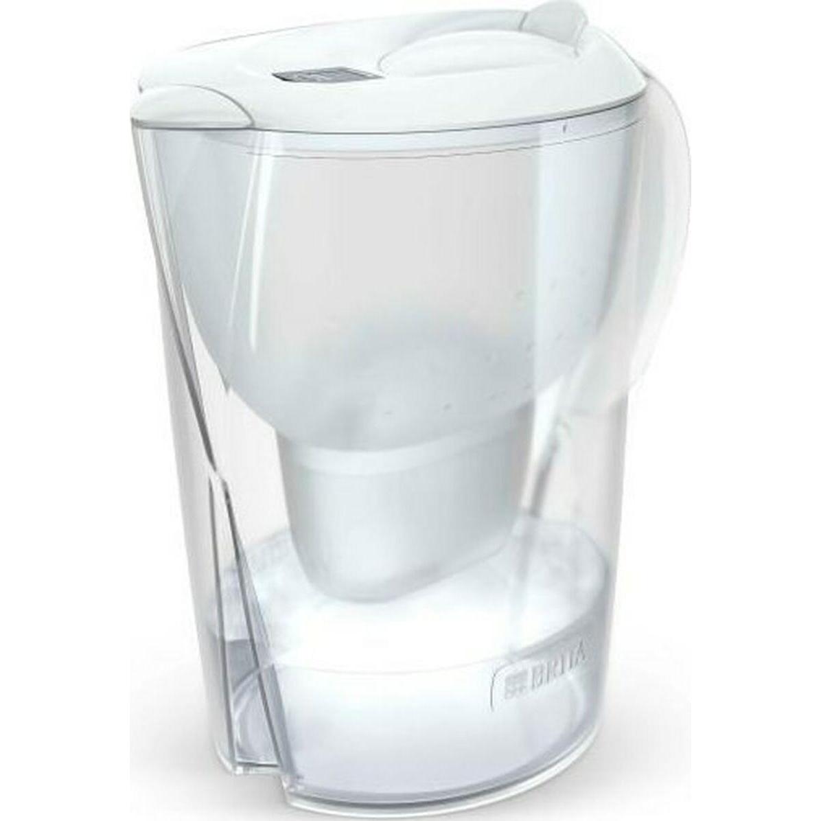 Brita Marella XL filter jug + 4 cartridges PRO Pure Performance cartridges, Caraffa filtrante, Bianco