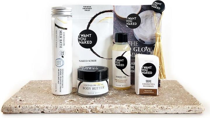 Image du produit I want you naked Fantastic Five Coco Glow Beauty Box (Set soin du corps, Kit de soins du visage)