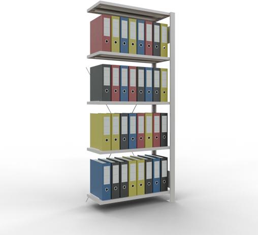 Produktbild Schulte Lagertechnik Stecksystem Anbauregal MULTIplus86