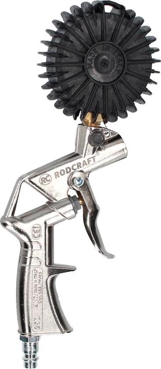 Produktbild Rodcraft RF02G Reifenfüller Manometer geeicht + 500 mm Schlauch ( 8951011019 ) (Luftdruckmesser)