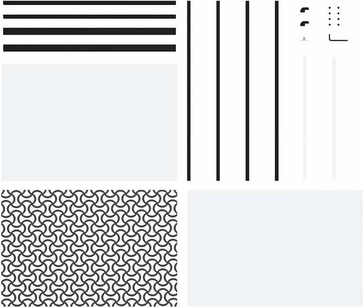 Image du produit vidaXL Glastür