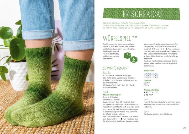 Produktbild Woolly Hugs Socken stricken mit Super-Ferse (Deutsch, Veronika Hug, 2022)