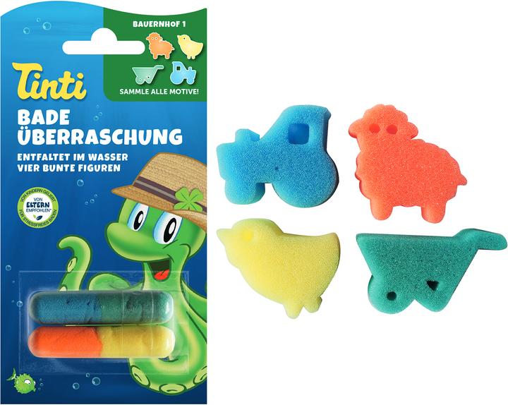 Produktbild Tinti Badeüberraschung 2 Schwämmchen
