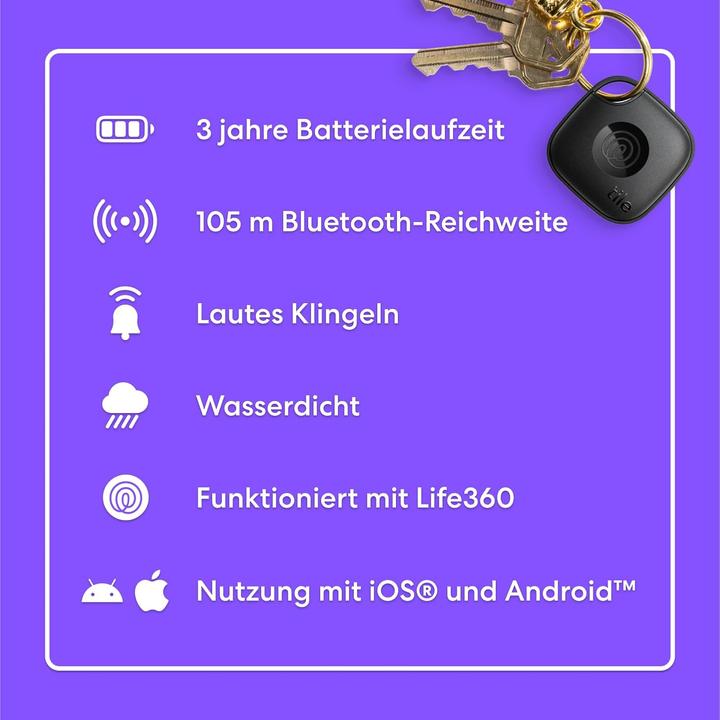 Actual product image Tile Mate 2024 (Android, iOS)