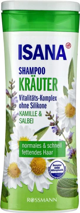 Actual product image Isana Shampoo herbs 300 ml (Liquid shampoo, 300 ml)