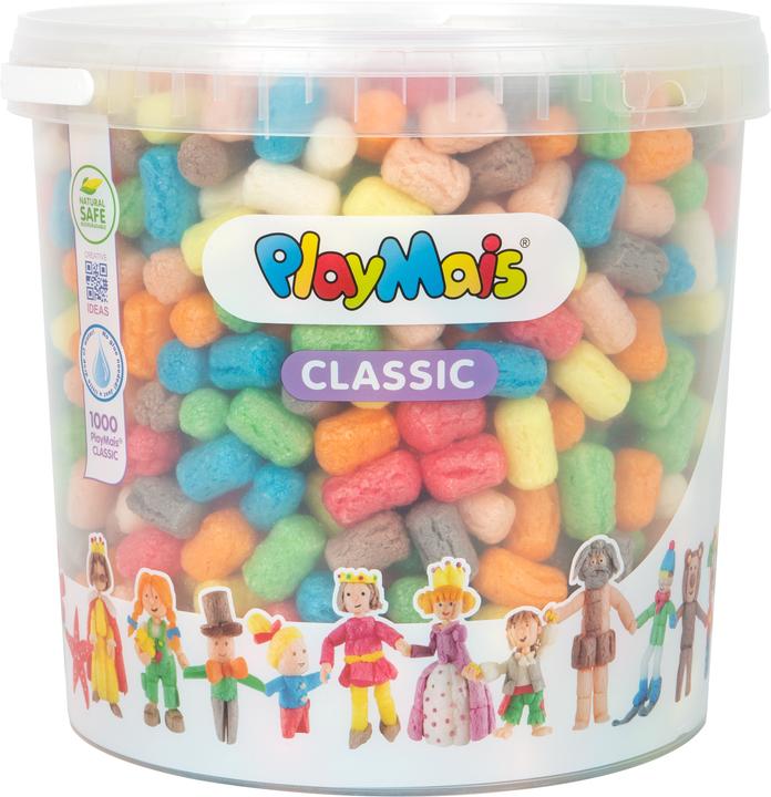 Produktbild PlayMais Spielen Sie Corn Basic Eimer 10 Liter (1000 Stück)