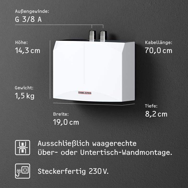 Produktbild Stiebel Eltron DEM 3 + WSH 10