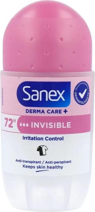 Sanex Deodorant Roller Dermo Invisible Personal Care (53 ml)
