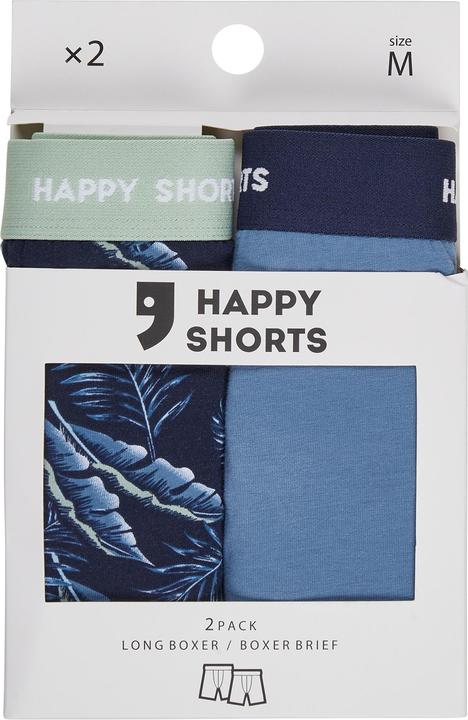 Immagine prodotto Happy shorts Langer Boxer Jersey Boxer Briefs (XL, Confezione da 2)