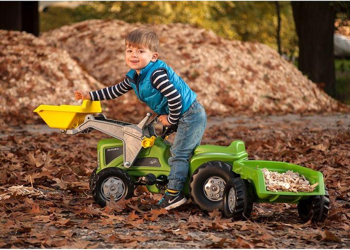 Actual product image Rolly Toys Kiddy Futura loader with trailer
