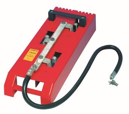 Produktbild Triarca Erdungsfahne für DIN2 Sicherungsliste.