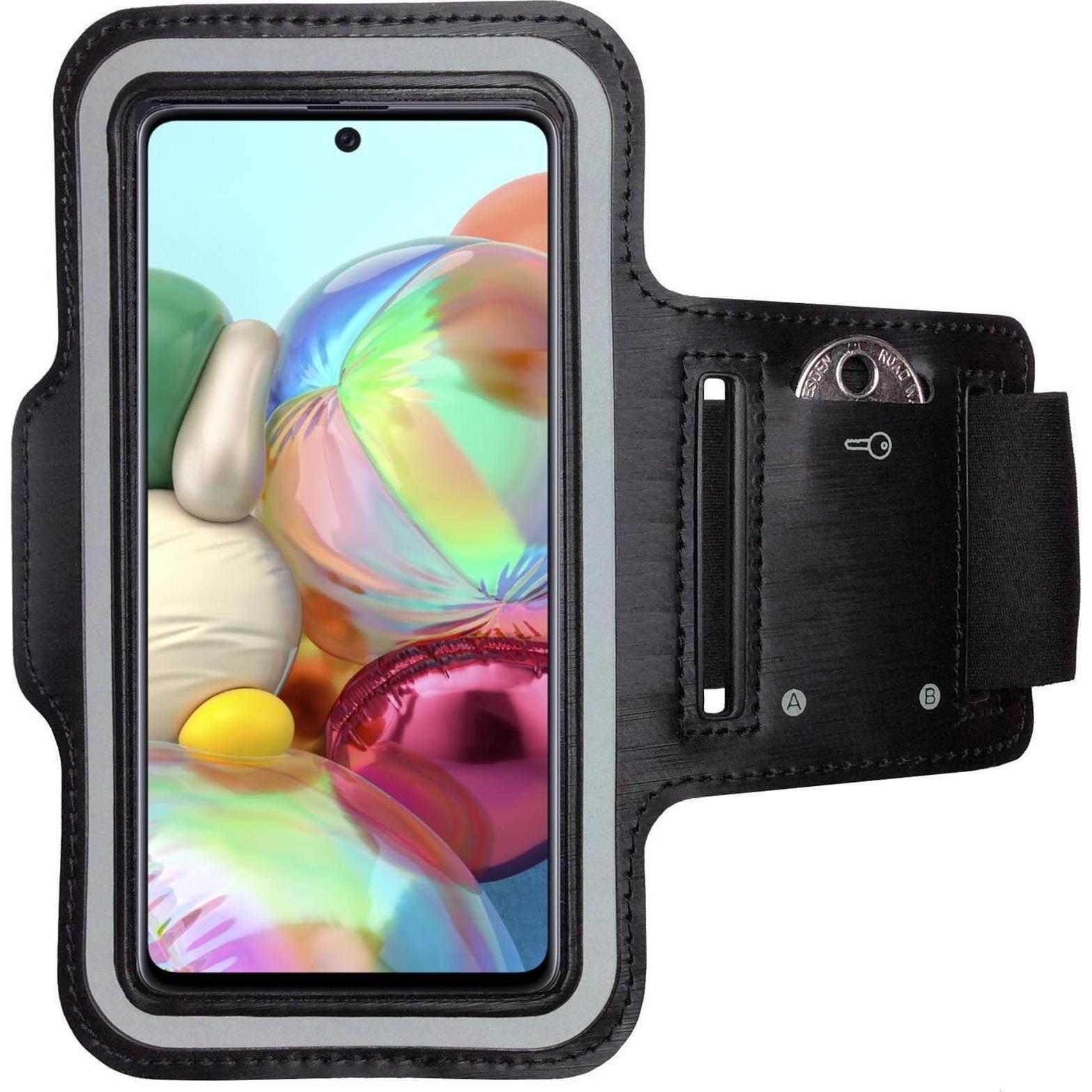 CoverKingz Sportarmband für Samsung Galaxy A51, Smartphone Sportarmband, Schwarz