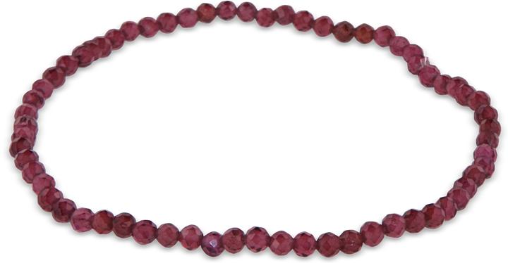 Actual product image Leyda Garnet bracelet (17 cm, Coloured stone)