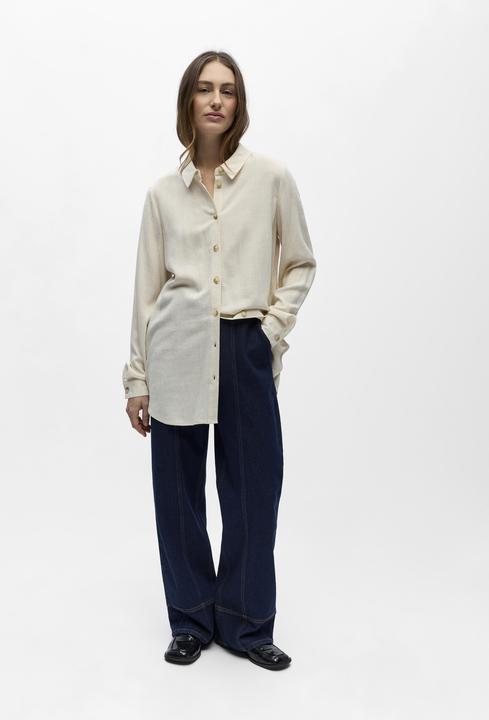 Produktbild Object Leinenmix Hemd (44)