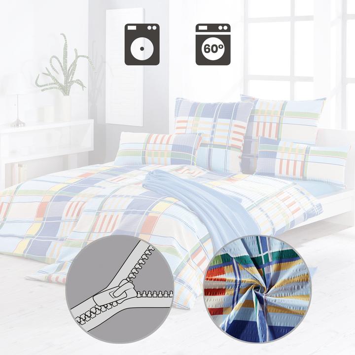 Immagine prodotto Erwin Müller 4-tlg. Sparpaket (Copripiumino, 80 x 80 cm, 155 x 220 cm)