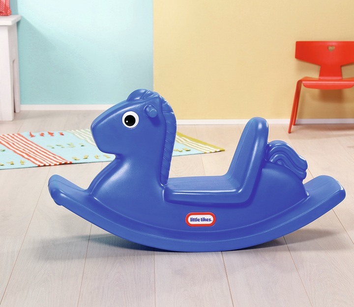 Produktbild Little Tikes Rocking horse in blue cardboard 173950