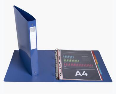 Actual product image Exacompta Ring binder set BeeBlue (A4, 40 mm, 1 pcs.)