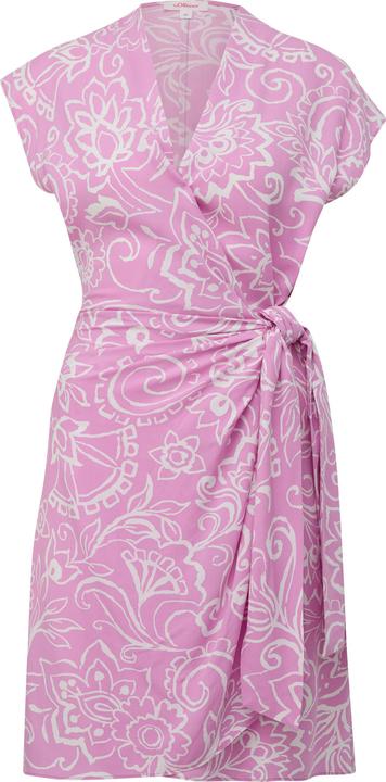 Actual product image S.Oliver Kleid Viskose-Kleid im Relaxed Fit mit Knoten-Detail (48)