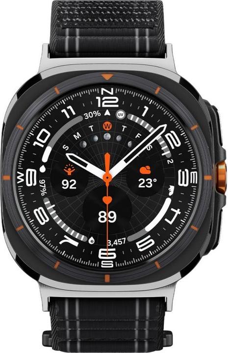 Actual product image Spigen - WBF0 - Samsung Galaxy Watch Ultra 47mm - Black (Fabric, Nylon)