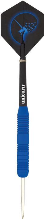 Actual product image Unicorn Core Plus Rubberised Blue Steel Darts (21 g)
