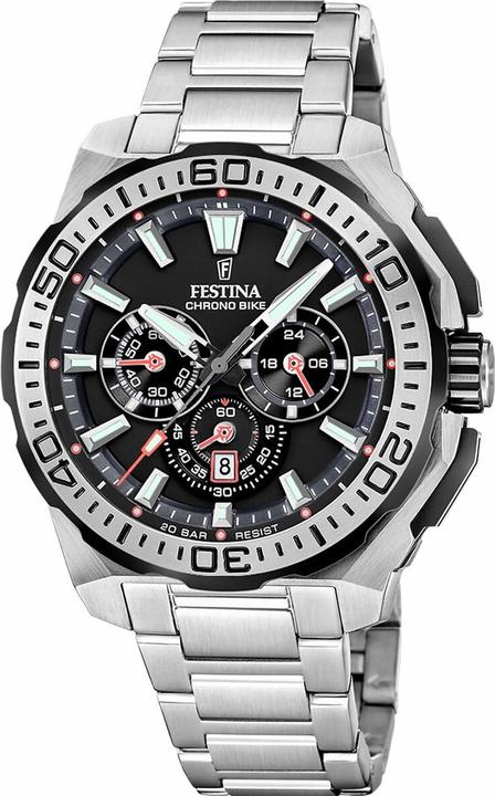 Produktbild Festina F20724/7 Chrono Bike (Chronograph, 45.50 mm)