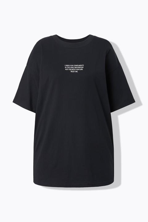 Produktbild Studio Untold T-Shirt, oversized, Statement Print, Rückenpatch (60)