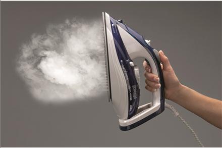 Produktbild Gorenje Steam Iron SIH2600BLC Steam Iron, 2600 W, Water tank capacity 350 ml, Continuous steam 30 g/min, Blu (2600 W, 95 g/min)