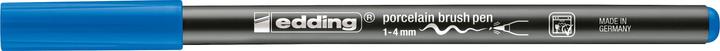 Actual product image Edding Porcelain colouring pen Brushpen (Light blue, 4 mm, 1 x)