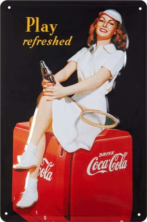 Produktbild Puag Coca Cola Play Refreshed Werbeschild 30 x 20 cm (30 x 20 cm)
