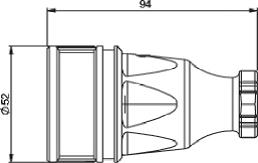 Produktbild PCE Schutzkontaktkupplung TAURUS2 - Gummi