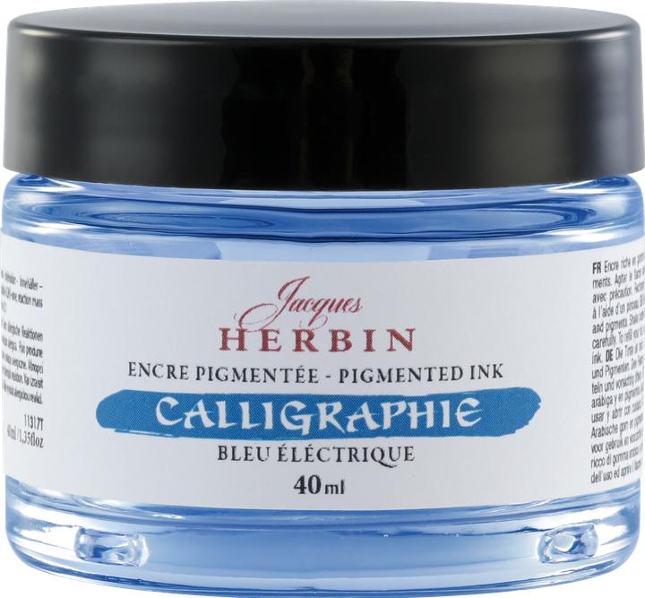 Produktbild Jacques Herbin Chinatusche| (Blau, 40 Stk.)