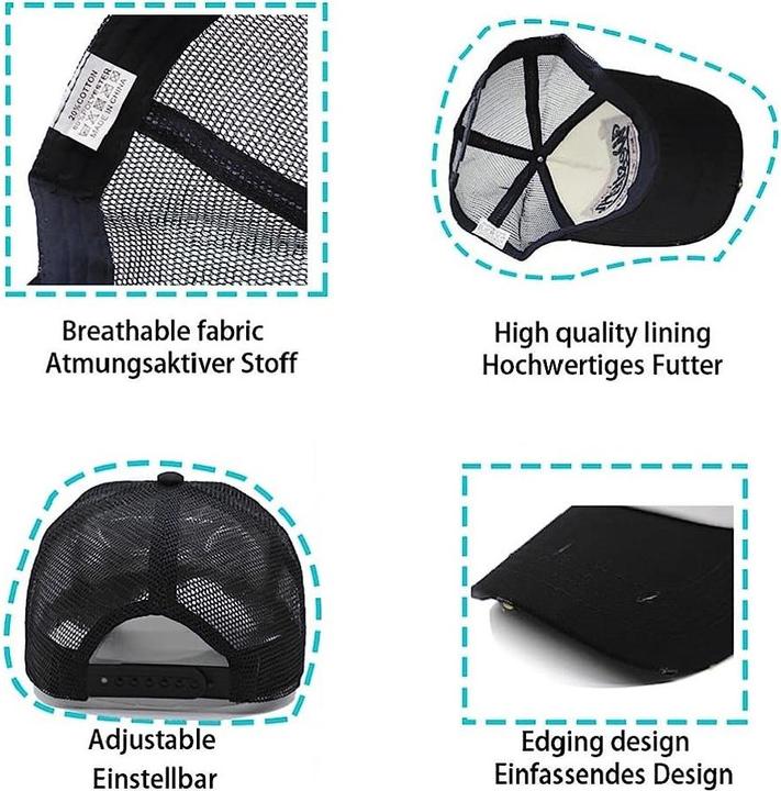 Produktbild Out of the blue Summer Mesh Baseball Cap (One Size)