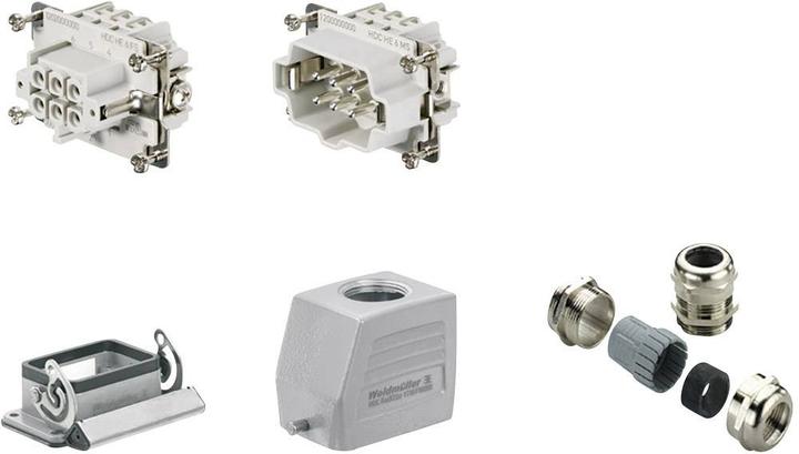 Actual product image Weidmüller HDC Kit HE 06.101 M