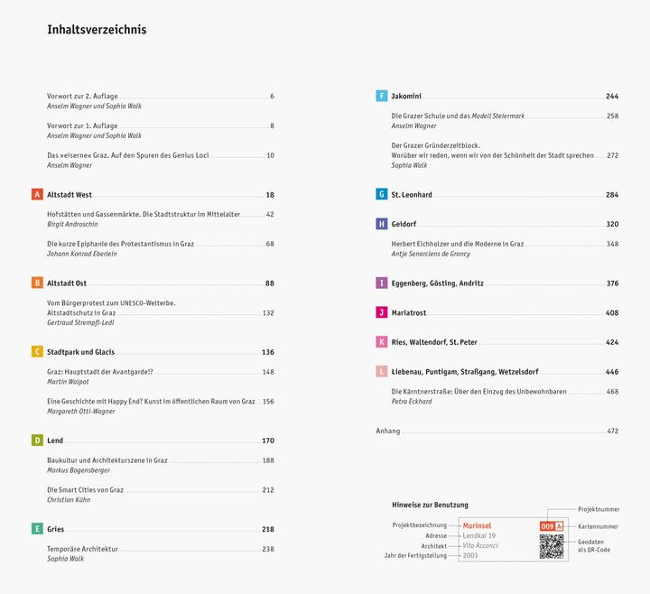 Produktbild Graz. Architekturführer (Deutsch, Anselm Wagner, Sophia Walk, 2023)