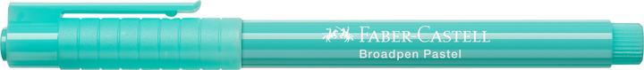 Actual product image Faber-Castell Fineliner Broadpen 1554 0.8 mm, pastel turquoise (1x)